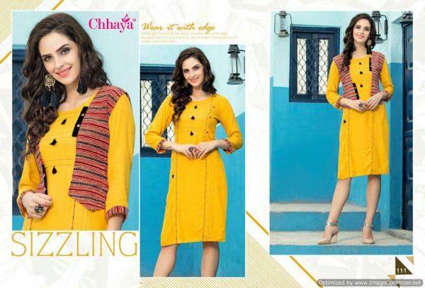 Chaaya-Breeza-Rayon-Kurti-With-Koti